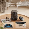 image:imageDREO 3L Humidifiers for Bedroom 30H Runtime 26 dB Quiet Black  Easy to Refill amp Clean Precise Humidity Control Night light 360 Nozzle Cool Mist Air Humidifier for Large Room BabyBlack