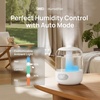 image:imageDREO 3L Humidifiers for Bedroom 30H Runtime 26 dB Quiet Black  Easy to Refill amp Clean Precise Humidity Control Night light 360 Nozzle Cool Mist Air Humidifier for Large Room BabySnow White