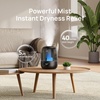 image:imageDREO 3L Humidifiers for Bedroom 30H Runtime 26 dB Quiet Black  Easy to Refill amp Clean Precise Humidity Control Night light 360 Nozzle Cool Mist Air Humidifier for Large Room BabyBlack