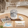 image:imageDREO 3L Humidifiers for Bedroom 30H Runtime 26 dB Quiet Black  Easy to Refill amp Clean Precise Humidity Control Night light 360 Nozzle Cool Mist Air Humidifier for Large Room BabyGrey