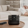 image:imageDREO 4L Humidifiers for Bedroom 36H Runtime 28 dB Quiet HM311 Black  Easy to Refill amp Clean BPAFree Nightlight Supersized Air Humidifiers for Large Room Baby Nurseries Plants Indoor