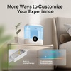 image:imageDREO 6L Smart Humidifiers for Bedroom Large Room 60H Runtime Quiet 28dB  Top Fill Supersized Cool Mist Humidifier for Plants Indoor Home Night Light AppTouchVoice Control BlackBlue