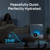 image:imageDREO 6L Smart Humidifiers for Bedroom Large Room 60H Runtime Quiet 28dB  Top Fill Supersized Cool Mist Humidifier for Plants Indoor Home Night Light AppTouchVoice Control BlackWhite