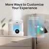 image:imageDREO 6L Smart Humidifiers for Bedroom Large Room 60H Runtime Quiet 28dB  Top Fill Supersized Cool Mist Humidifier for Plants Indoor Home Night Light AppTouchVoice Control BlackWhite