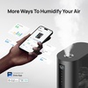 image:imageDREO 6L Smart Humidifiers for Bedroom Warm amp Cool Mist for Large Room  60Hour Quiet Runtime 500MLH Output Smart Humidity Sensor Indicator Light App Control Works with Alexa amp Google SilverBlack