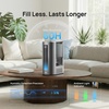 image:imageDREO 6L Smart Humidifiers for Bedroom Warm amp Cool Mist for Large Room  60Hour Quiet Runtime 500MLH Output Smart Humidity Sensor Indicator Light App Control Works with Alexa amp Google SilverSilver