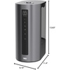 image:imageDREO 6L Smart Humidifiers for Bedroom Warm amp Cool Mist for Large Room  60Hour Quiet Runtime 500MLH Output Smart Humidity Sensor Indicator Light App Control Works with Alexa amp Google SilverSilver