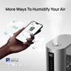 image:imageDREO 6L Smart Humidifiers for Bedroom Warm amp Cool Mist for Large Room  60Hour Quiet Runtime 500MLH Output Smart Humidity Sensor Indicator Light App Control Works with Alexa amp Google SilverSilver