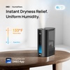 image:imageDREO 6L Smart Humidifiers for Bedroom Warm amp Cool Mist for Large Room  60Hour Quiet Runtime 500MLH Output Smart Humidity Sensor Indicator Light App Control Works with Alexa amp Google SilverBlack