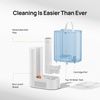 image:imageDREO 6L Smart Humidifiers for Bedroom Warm amp Cool Mist for Large Room  60Hour Quiet Runtime 500MLH Output Smart Humidity Sensor Indicator Light App Control Works with Alexa amp Google SilverBlue