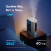 image:imageDREO 6L Smart Humidifiers for Bedroom Warm amp Cool Mist for Large Room  60Hour Quiet Runtime 500MLH Output Smart Humidity Sensor Indicator Light App Control Works with Alexa amp Google SilverBlue
