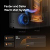 image:imageDREO 6L Smart Humidifiers for Bedroom Warm amp Cool Mist for Large Room  60Hour Quiet Runtime 500MLH Output Smart Humidity Sensor Indicator Light App Control Works with Alexa amp Google SilverGrey