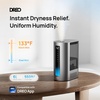 image:imageDREO 6L Smart Humidifiers for Bedroom Warm amp Cool Mist for Large Room  60Hour Quiet Runtime 500MLH Output Smart Humidity Sensor Indicator Light App Control Works with Alexa amp Google SilverSilver