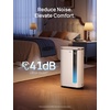 image:imageDREO Energy Star 2025 Smart Dehumidifier for Basement 7L185 Gal Large Water Tank Quiet 41dB Home amp Large Room up to 2000 Sq Ft Drain Hose Included Auto Humidity Control 3 Fan Speeds TimerSilver