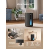 image:imageDREO Energy Star 2025 Smart Dehumidifier for Basement 7L185 Gal Large Water Tank Quiet 41dB Home amp Large Room up to 2000 Sq Ft Drain Hose Included Auto Humidity Control 3 Fan Speeds TimerBlack