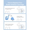 image:imageDREO Scaleinhibitor Cartridge 3Pack for Evaporative Humidifier Compatible with DREO Humidifier 774S Improve Water Quality Healthier Mist Output Eliminate White Dust Easy to Clean Replaceable