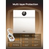image:imageDREO Smart Electric Wall Heater for Indoor Use Works with AlexaLarge Room  IP24 Wall Mounted Heater 115 fts Heating 28dB Quiet Operation App and Remote Control Digital Thermostat and ECO ModeWhite