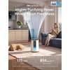 image:imageDREO Smart HEPA Air Purifier for Home AHAM VERIFIDE Air Cleaner for Bedroom Pets Smoke Dust Pollen amp Odors WiFiVoiceAlexa PM25 Monitor Auto Turbo Quiet Sleep Mode DRHAP008S Dreo 338SWhite Smart WiFi