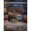 image:imageDREO Smart HEPA Air Purifier for Home AHAM VERIFIDE Air Cleaner for Bedroom Pets Smoke Dust Pollen amp Odors WiFiVoiceAlexa PM25 Monitor Auto Turbo Quiet Sleep Mode DRHAP008S Dreo 338SBlack Standard