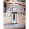image:imageDREO Smart HEPA Air Purifier for Home AHAM VERIFIDE Air Cleaner for Bedroom Pets Smoke Dust Pollen amp Odors WiFiVoiceAlexa PM25 Monitor Auto Turbo Quiet Sleep Mode DRHAP008S Dreo 338SWhite Smart WiFi