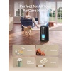 image:imageDREO Smart HEPA Air Purifier for Home AHAM VERIFIDE Air Cleaner for Bedroom Pets Smoke Dust Pollen amp Odors WiFiVoiceAlexa PM25 Monitor Auto Turbo Quiet Sleep Mode DRHAP008S Dreo 338SDeep Black NonSmart