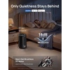 image:imageDREO Smart HEPA Air Purifier for Home AHAM VERIFIDE Air Cleaner for Bedroom Pets Smoke Dust Pollen amp Odors WiFiVoiceAlexa PM25 Monitor Auto Turbo Quiet Sleep Mode DRHAP008S Dreo 338SBlack Smart WiFi