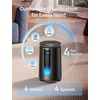 image:imageDREO Smart HEPA Air Purifier for Home AHAM VERIFIDE Air Cleaner for Bedroom Pets Smoke Dust Pollen amp Odors WiFiVoiceAlexa PM25 Monitor Auto Turbo Quiet Sleep Mode DRHAP008S Dreo 338SBlack Standard