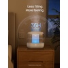 image:imageDREO Smart Humidifiers for Bedroom 4L Cool Mist Humidifier White  Top Fill Quiet Sleep 28 dB 36H Runtime for large room TouchAPPVoice Control Nightlight ideal for Baby Plants NurseryWhite