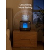 image:imageDREO Smart Humidifiers for Bedroom 4L Cool Mist Humidifier White  Top Fill Quiet Sleep 28 dB 36H Runtime for large room TouchAPPVoice Control Nightlight ideal for Baby Plants Nurseryebony