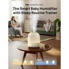 image:imageDREO Smart Humidifiers for Bedroom Baby 30H amp 28dB for Nursery  Top Fill Cool Mist Humidifiers 1500RGB Lights amp Sleep Trainer Air Humidifier for Plants TouchAPPVoice Control HM409SYellow