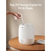 image:imageDREO Smart Humidifiers for Bedroom Baby 30H amp 28dB for Nursery  Top Fill Cool Mist Humidifiers 1500RGB Lights amp Sleep Trainer Air Humidifier for Plants TouchAPPVoice Control HM409SWhite