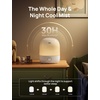 image:imageDREO Smart Humidifiers for Bedroom Baby 30H amp 28dB for Nursery  Top Fill Cool Mist Humidifiers 1500RGB Lights amp Sleep Trainer Air Humidifier for Plants TouchAPPVoice Control HM409SWhite
