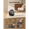 image:imageDREO Space Heater 1500W 60 Adjustable Tilt 105fts Portable Electric Heaters for Indoor Use with Thermostat 8 Safety Protections 3 Modes Remote Quiet Desk Heater for Bedroom Office BlackBlack