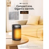 image:imageDREO Space Heater Portable Electric Heaters for Indoor Use with Thermostat and Remote 2024 Upgraded Digital Display 12H Timer 5 Mode 1500W PTC Ceramic Fast Safety Heat for Office Bedroom HomeBlack