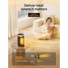 image:imageDREO Space Heater Portable Electric Heaters for Indoor Use with Thermostat and Remote 2024 Upgraded Digital Display 12H Timer 5 Mode 1500W PTC Ceramic Fast Safety Heat for Office Bedroom HomeGold