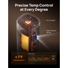 image:imageDREO Space Heaters for Indoor Use Fast Heating Portable Heater with Remote  118 fts Fast Heating Large PTC Ceramic Quiet Operation Remote Control Digital Thermostat and Shield360 SafetyGold