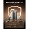 image:imageDREO Space Heaters for Indoor Use Fast Heating Portable Heater with Remote  118 fts Fast Heating Large PTC Ceramic Quiet Operation Remote Control Digital Thermostat and Shield360 SafetySilver
