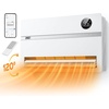 image:imageDreo Smart Wall Heater Electric Space Heater for Bedroom 1500W 120 Vertical Oscillation Adjustable Thermostat Remote Control 24H Timer EasyMount Heater for Indoor Use Works with Alexa WH719SWhite