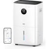 image:imageDREO 110Pint Smart Dehumidifier for Basement 4500 Ft for Large Room 2 Gallon Water Tank AutoComfortConstant Mode Dehumidifiers for Home Bedroom Bathroom with Drain Hose Black 711SBlack