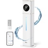 image:imageDREO 11L Smart Humidifier Large Room 700 ft Humidifiers for Bedroom 100H  26dB Quiet Auto Mode APP amp Remote Control Clean Tank Technology RGB Light Aroma Box Cool Mist Humidifier HM735S WhiteWhite