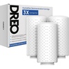 image:imageDREO ScaleInhibitor Cartridge 3Pack for Humidifiers Compatible with Dreo Humidifiers HM512S713713S717S Prevent Mineral Buildup Filter Hard Water Eliminate White Dust