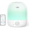 image:imageDREO Smart Humidifiers for Bedroom Baby 30H amp 28dB for Nursery  Top Fill Cool Mist Humidifiers 1500RGB Lights amp Sleep Trainer Air Humidifier for Plants TouchAPPVoice Control HM409SWhite