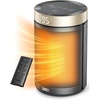 image:imageDREO Space Heater Portable Electric Heaters for Indoor Use with Thermostat and Remote 2024 Upgraded Digital Display 12H Timer 5 Mode 1500W PTC Ceramic Fast Safety Heat for Office Bedroom HomeGold