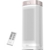 image:imageDREO Space Heaters for Indoor Use Fast Heating Portable Heater with Remote  118 fts Fast Heating Large PTC Ceramic Quiet Operation Remote Control Digital Thermostat and Shield360 SafetyWhite
