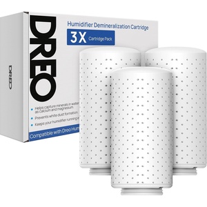 image:imageDREO ScaleInhibitor Cartridge 3Pack for Humidifiers Compatible with Dreo Humidifiers HM512S713713S717S Prevent Mineral Buildup Filter Hard Water Eliminate White Dust