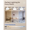 image:imageDREO Ceiling Fan with Lights for IndoorOutdoor 42 Low Profile Ceiling fan with Light and Remote Control for Bedroom 22dB Quiet DC Motor QuickInstall 6 Speeds Reversible Dimmable 5CCT BlackWhite
