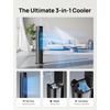 image:imageDREO Evaporative Air Swamp Cooler 43 Cooling Fans that Blow Cold Air 2025 Upgraded 85 Oscillating Floor Fan for Bedroom Easy Cleaning APP Control Ice Packs 4 Speeds amp 4 Modes 12H Timer WhiteBlack