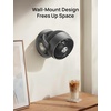 image:imageDREO Fan for Bedroom 12 Inches 70ft Powerful Airflow 25db Quiet Table Air Circulator Fans for Whole Room 120 Adjustable Tilt 3 Speeds Desktop Fan for Home Office KitchenGrey