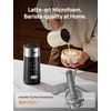 image:imageDREO Milk Frother 8in1 Electric Stainless Steel Frother for Latte Art Microfoam and Coffee 9oz270ml Warm and Cold Foam Automatic Frothers LED Easy to CleanMidnight Black