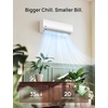 image:imageDREO Mini Split ACHeating System 12000 BTU 115V Split Air Conditioner  20 SEER2 Energy Efficient Works with Alexa Quiet Operation PreCharged Condenser amp Complete Installation Kit Included